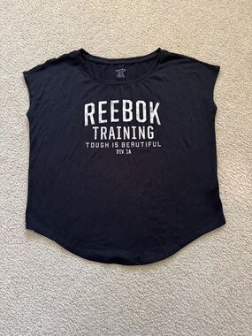 Reebok Black Women's Graphic Training Tee